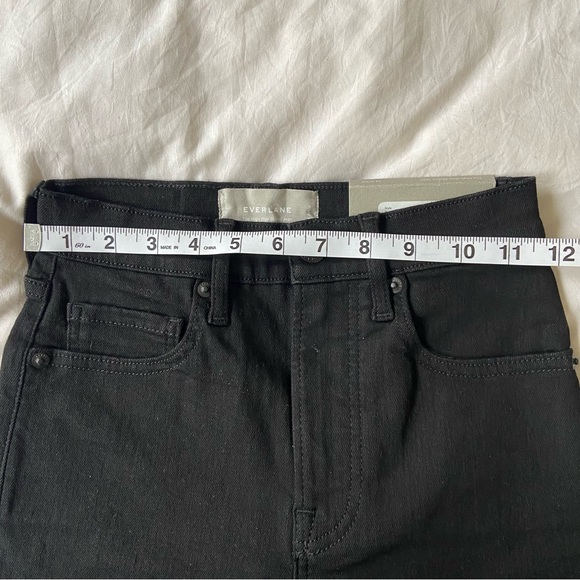 Everlane The Authentic Stretch High-Rise Skinny in Black - Size 24 Ankle NWT - Picture 5 of 7